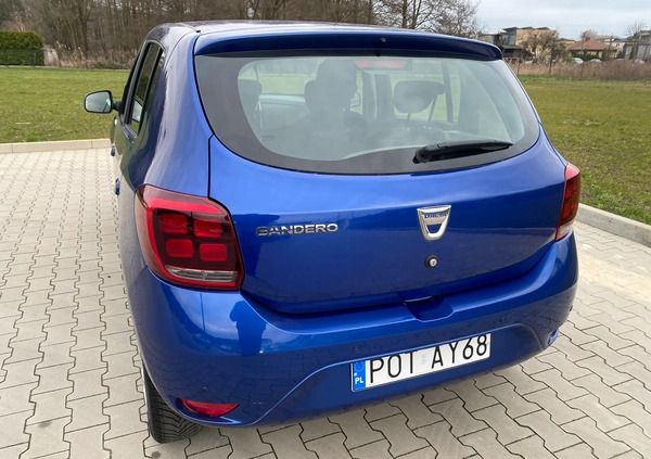 Dacia Sandero cena 32600 przebieg: 38000, rok produkcji 2020 z Ostrzeszów małe 92